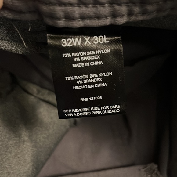 English Laundry Skinny Jeans Style Chinos in Grey (with Spandex Stretch) - Picture 7 of 7